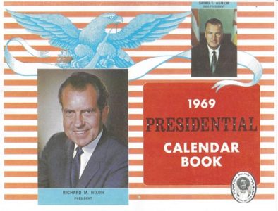 An Autobiography: Chapter 30, Presidential Calendar Image